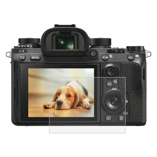 PULUZ 2.5D 9H Tempered Glass Film for Sony ILCE-9 (A9), Compatible with Sony A99 / HX400 / H300 / A99II / A7RIII / A7RII / A77II / WX500 / HX90V / HX7 / HX9 / HX100 / WX9 / HX30 / HX200 / W670 / W630 / WX100, Samsung WB1100 / EX2F, Olympian VH-410 - Camera Screen Guard by PULUZ | Online Shopping UK | buy2fix
