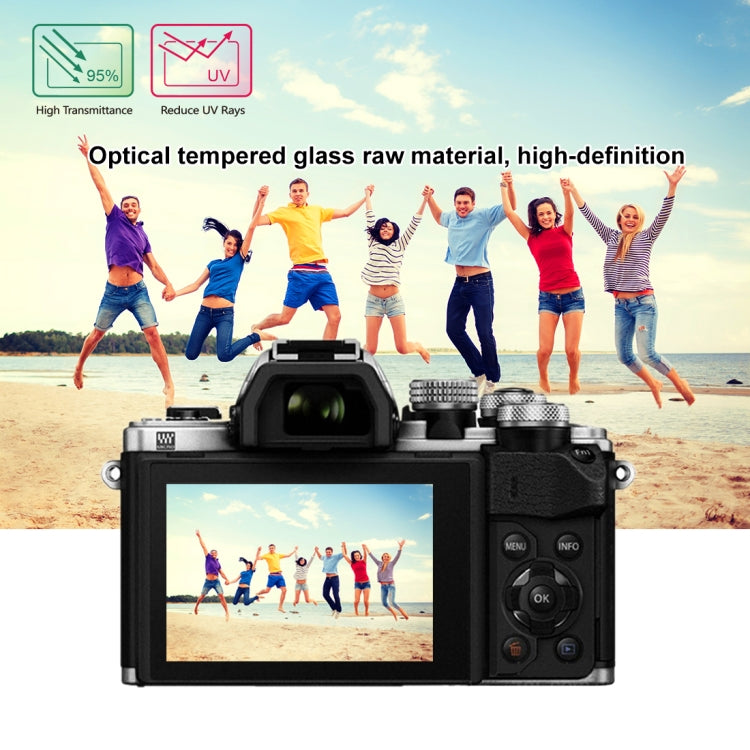 PULUZ 2.5D 9H Tempered Glass Film for Olympus EM10 / II / III / OM-D / EM-1/ II / III / E-P5 / E-PL7 / E-PL8 / 8 / 9 EM5 II / PEN-F / EM1X, Nikon 1V3, Panasonic GF6 / G99 / GX7III GX8 / GH3, Fujifilm X-H1 - Camera Screen Guard by PULUZ | Online Shopping UK | buy2fix