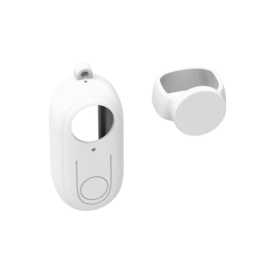PULUZ Silicone Protective Case with Lens Cover for Insta360 GO 2(White) by PULUZ