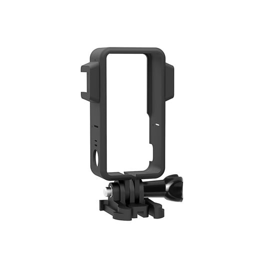 PULUZ ABS Protective Frame Cage with Dual Cold Shoes for DJI Action 2 (Black) - Protection Frame by PULUZ | Online Shopping UK | buy2fix