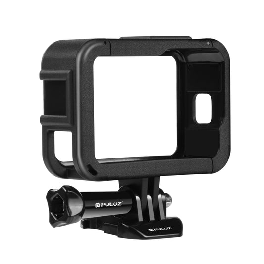 PULUZ Chargeable PA Frame Mount Cage with Cold Shoe Base Slot for GoPro HERO13 Black /12 Black /11 Black /11 Black Mini /10 Black /9 BlackBlack) - Protective Frame by PULUZ | Online Shopping UK | buy2fix