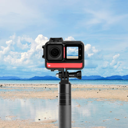 PULUZ Plastic Frame Case for Insta360 One RS 4K / 360 / 1-Inch Edition(Black) - Mount & Holder by PULUZ | Online Shopping UK | buy2fix
