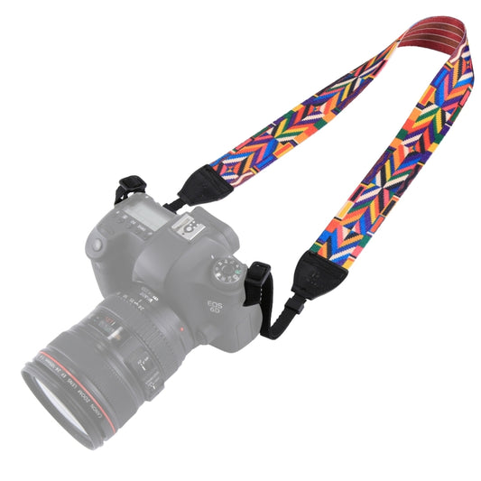 PULUZ Retro Ethnic Style Multi-color Series Shoulder Neck Strap Camera Strap for SLR / DSLR Cameras - Camera Strap by PULUZ | Online Shopping UK | buy2fix