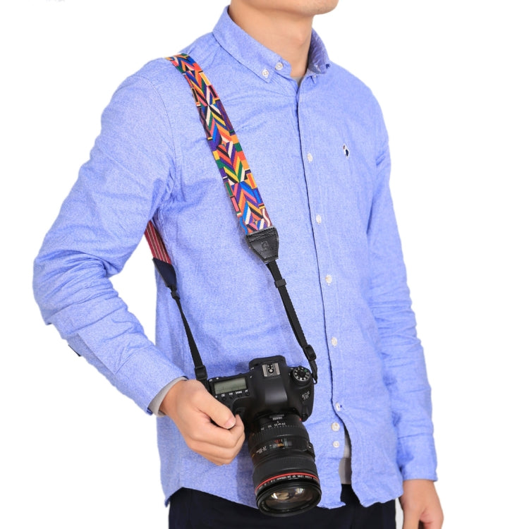 PULUZ Retro Ethnic Style Multi-color Series Shoulder Neck Strap Camera Strap for SLR / DSLR Cameras by PULUZ