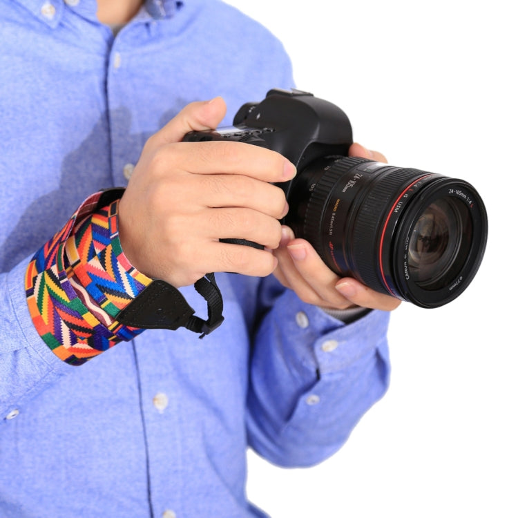 PULUZ Retro Ethnic Style Multi-color Series Shoulder Neck Strap Camera Strap for SLR / DSLR Cameras by PULUZ