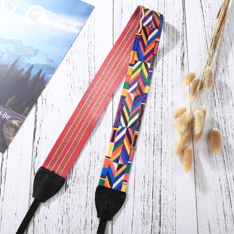 PULUZ Retro Ethnic Style Multi-color Series Shoulder Neck Strap Camera Strap for SLR / DSLR Cameras by PULUZ