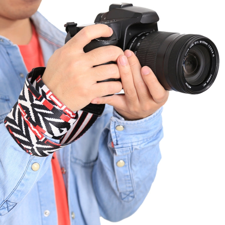 PULUZ Retro Ethnic Style Multi-color Series Shoulder Neck Strap Camera Strap for SLR / DSLR Cameras - Camera Strap by PULUZ | Online Shopping UK | buy2fix