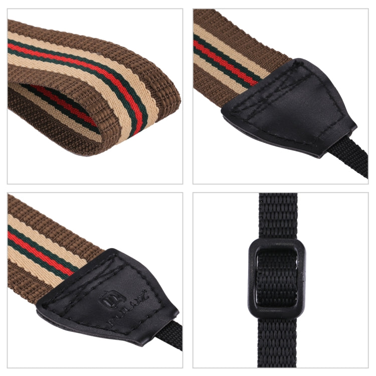 PULUZ Retro Ethnic Style Multi-color Series Stripe Shoulder Neck Strap Camera Strap for SLR / DSLR Cameras - Camera Strap by PULUZ | Online Shopping UK | buy2fix