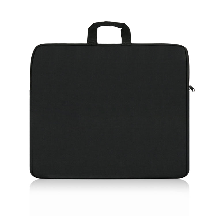 PULUZ 46cm Ring LED Lights Portable Zipper Storage Bag Carry Handbags, Size: 48cm x 55cm(Black) - Strap Satchel by PULUZ | Online Shopping UK | buy2fix