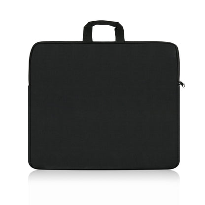 PULUZ 46cm Ring LED Lights Portable Zipper Storage Bag Carry Handbags, Size: 48cm x 55cm(Black) - Strap Satchel by PULUZ | Online Shopping UK | buy2fix