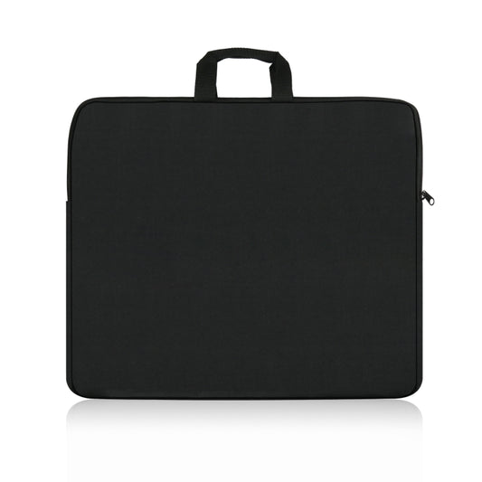 PULUZ 46cm Ring LED Lights Portable Zipper Storage Bag Carry Handbags, Size: 48cm x 55cm(Black) - Strap Satchel by PULUZ | Online Shopping UK | buy2fix