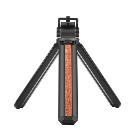 PULUZ Inlaid Wood Desktop Vlogging Live Tripod Holder with Tripod Head (Black) - Tripods by PULUZ | Online Shopping UK | buy2fix