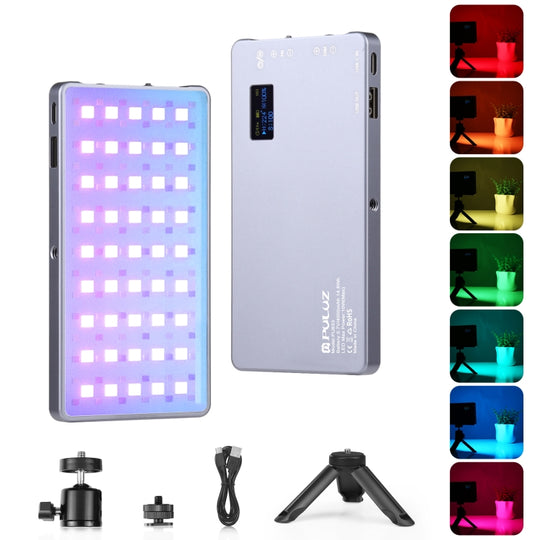 PULUZ LED couleur RVB beauté remplissage lumière poche Vlogging photographie lumière
