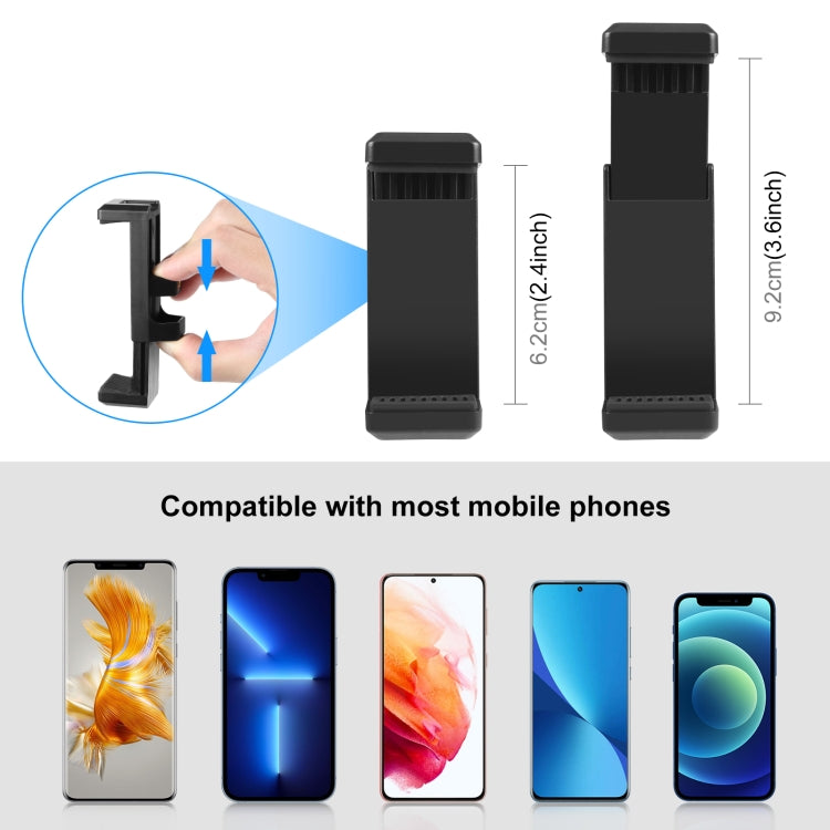 PULUZ Mini VLOG Live Stabilizer Stand Tripod with Phone Clamp for Smartphones (Blue) - Stand by PULUZ | Online Shopping UK | buy2fix
