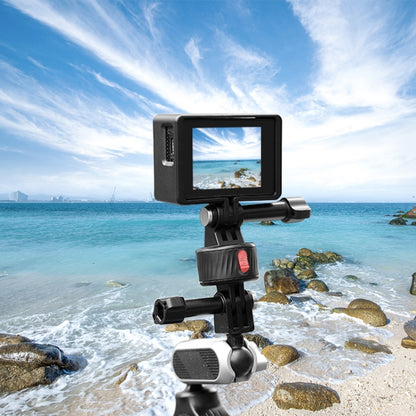 PULUZ Action Camera Magnetic Base Adapter (Black) - Connection Mount by PULUZ | Online Shopping UK | buy2fix