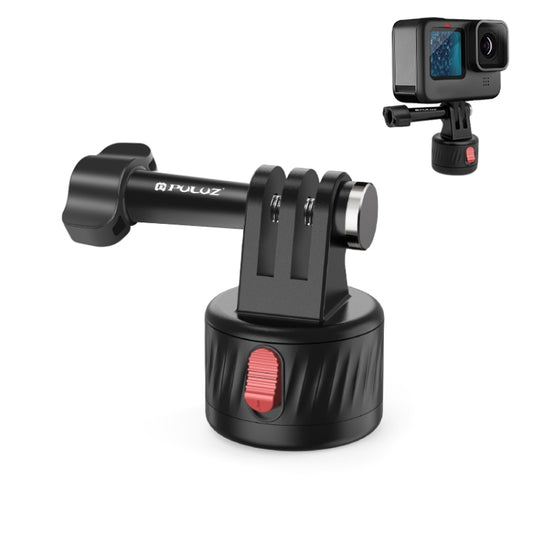 PULUZ Action Camera 1/4 inch Magnetic Base Adapter (Black) - Connection Mount by PULUZ | Online Shopping UK | buy2fix