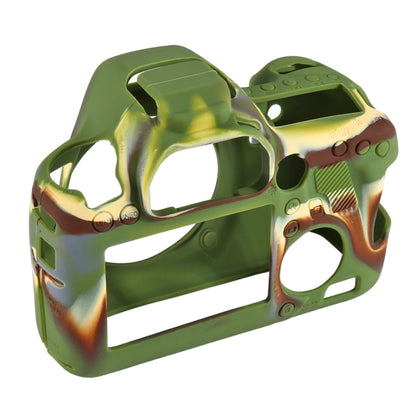 PULUZ Soft Silicone Protective Case for Canon EOS 6D(Camouflage) - Protective Case by PULUZ | Online Shopping UK | buy2fix
