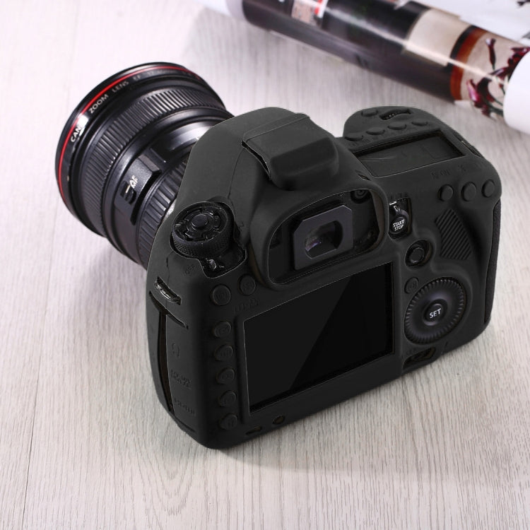 PULUZ Soft Silicone Protective Case for Canon EOS 5D Mark III / 5D3(Black) - Protective Case by PULUZ | Online Shopping UK | buy2fix
