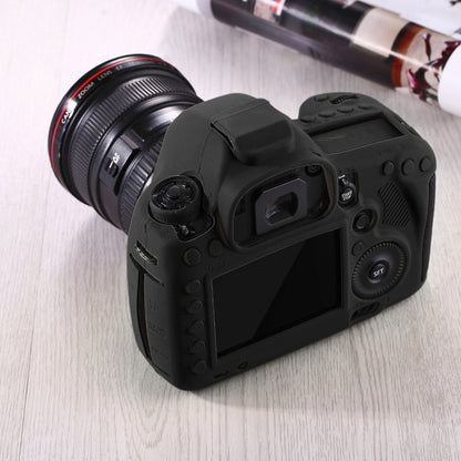 PULUZ Soft Silicone Protective Case for Canon EOS 5D Mark III / 5D3(Black) - Protective Case by PULUZ | Online Shopping UK | buy2fix