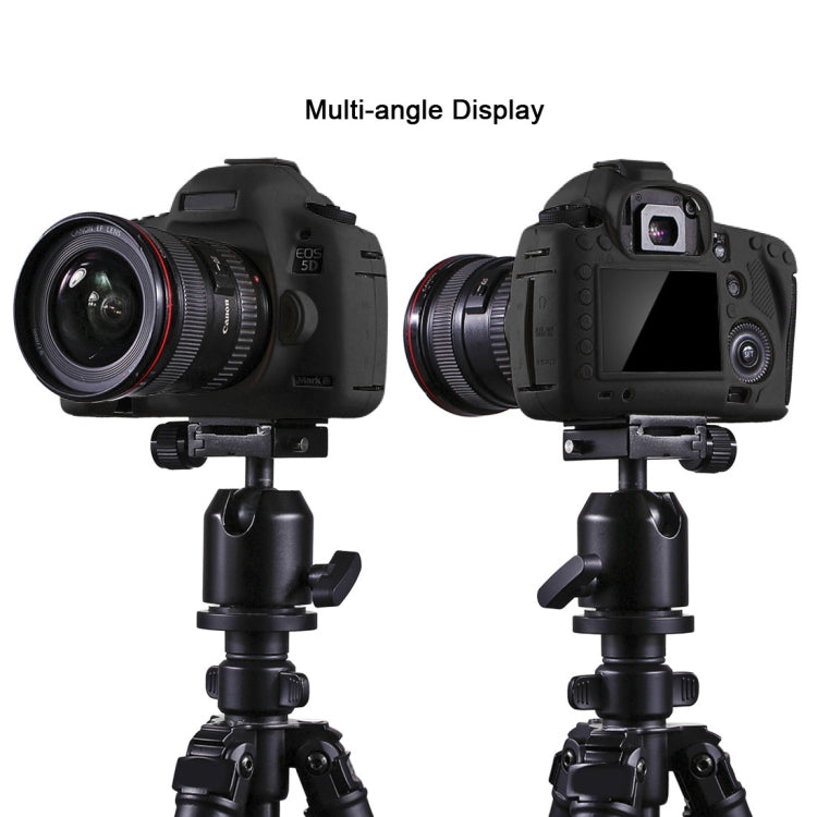 PULUZ Soft Silicone Protective Case for Canon EOS 5D Mark III / 5D3(Black) - Protective Case by PULUZ | Online Shopping UK | buy2fix