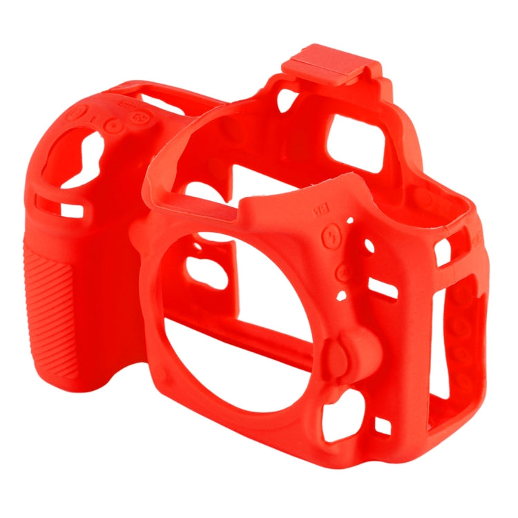 PULUZ Soft Silicone Protective Case for Nikon D750(Red) - Protective Case by PULUZ | Online Shopping UK | buy2fix