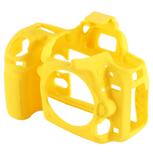 PULUZ Soft Silicone Protective Case for Nikon D750(Yellow) - Protective Case by PULUZ | Online Shopping UK | buy2fix
