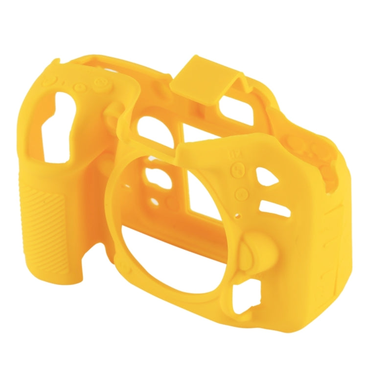 PULUZ Soft Silicone Protective Case for Nikon D7200 /D7100(Yellow) - Protective Case by PULUZ | Online Shopping UK | buy2fix