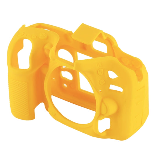 PULUZ Soft Silicone Protective Case for Nikon D7200 /D7100(Yellow) - Protective Case by PULUZ | Online Shopping UK | buy2fix