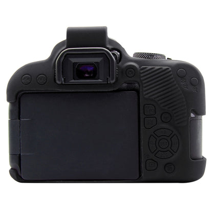 PULUZ Soft Silicone Protective Case for Canon EOS 800D(Black) - Protective Case by PULUZ | Online Shopping UK | buy2fix