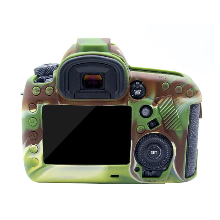 PULUZ Soft Silicone Protective Case for Canon EOS 5D Mark IV(Camouflage) - Protective Case by PULUZ | Online Shopping UK | buy2fix