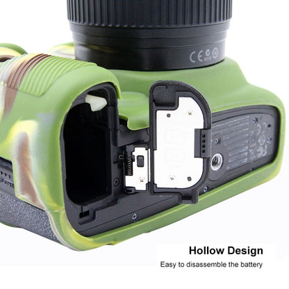 PULUZ Soft Silicone Protective Case for Canon EOS 5D Mark IV(Camouflage) - Protective Case by PULUZ | Online Shopping UK | buy2fix
