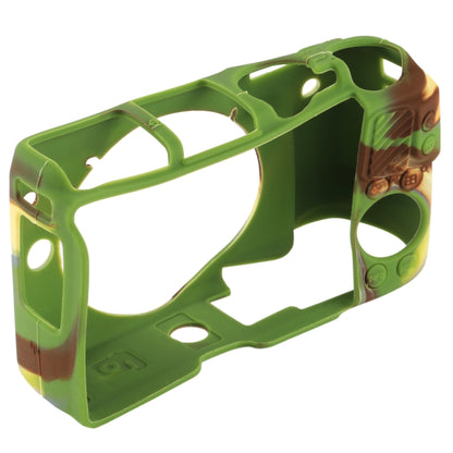 PULUZ Soft Silicone Protective Case for Canon EOS M3(Camouflage) - Protective Case by PULUZ | Online Shopping UK | buy2fix