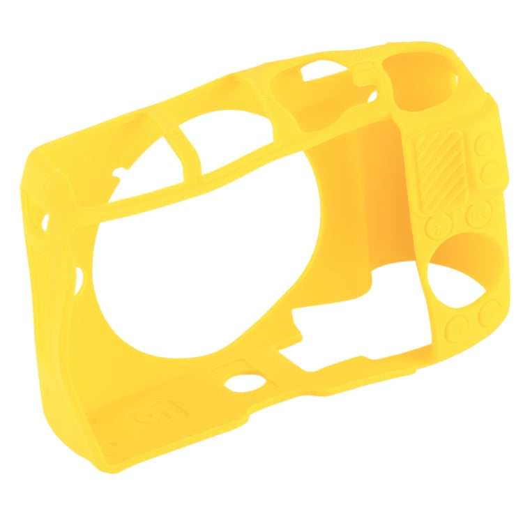 PULUZ Soft Silicone Protective Case for Canon EOS M3(Yellow) - Protective Case by PULUZ | Online Shopping UK | buy2fix