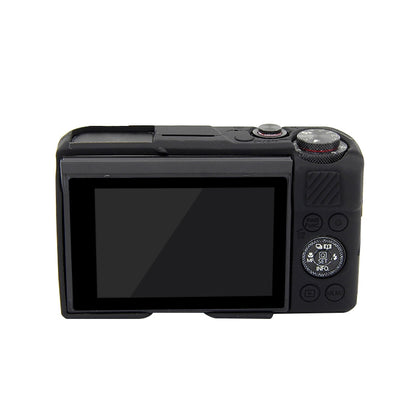 PULUZ Soft Silicone Protective Case for Canon EOS G7 X Mark II(Black) - Protective Case by PULUZ | Online Shopping UK | buy2fix