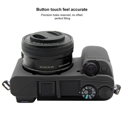 PULUZ Soft Silicone Protective Case for Sony ILCE-6300 / A6400(Black) - Protective Case by PULUZ | Online Shopping UK | buy2fix
