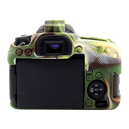 PULUZ Soft Silicone Protective Case for Canon EOS 77D(Camouflage) - Protective Case by PULUZ | Online Shopping UK | buy2fix
