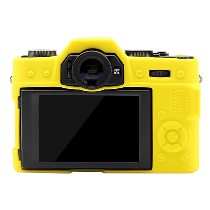 PULUZ Soft Silicone Protective Case for FUJIFILM X-T20(Yellow) - Protective Case by PULUZ | Online Shopping UK | buy2fix