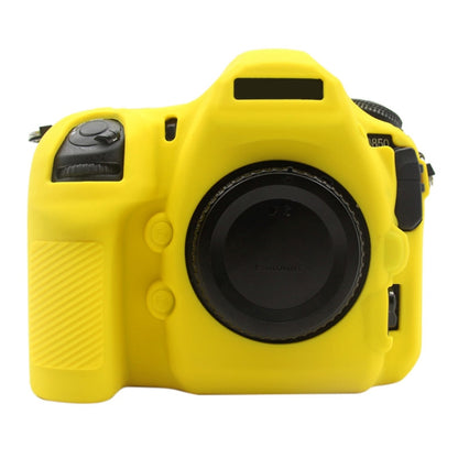 PULUZ Soft Silicone Protective Case for Nikon D850(Yellow) - Protective Case by PULUZ | Online Shopping UK | buy2fix