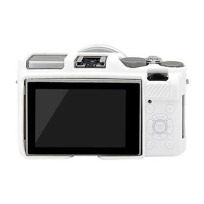 PULUZ Soft Silicone Protective Case for FUJIFILM X-A3 / X-A10(White) - Protective Case by PULUZ | Online Shopping UK | buy2fix