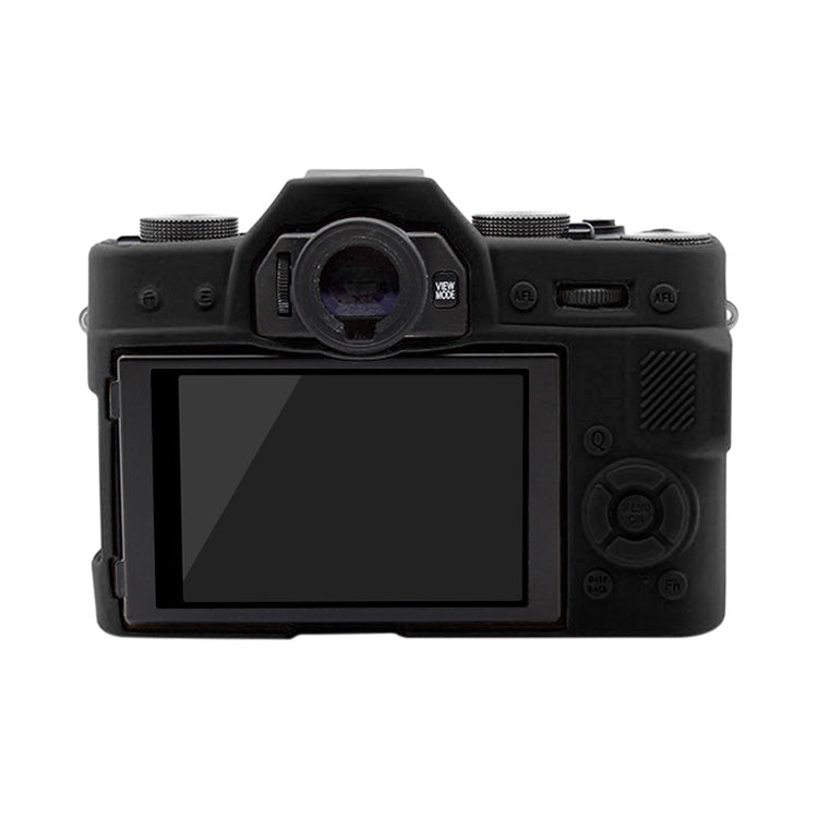 PULUZ Soft Silicone Protective Case for FUJIFILM XT10(Black) - Protective Case by PULUZ | Online Shopping UK | buy2fix