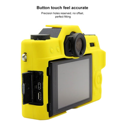 PULUZ Soft Silicone Protective Case for FUJIFILM XT10(Yellow) - Protective Case by PULUZ | Online Shopping UK | buy2fix