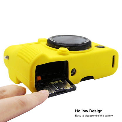 PULUZ Soft Silicone Protective Case for FUJIFILM XT10(Yellow) - Protective Case by PULUZ | Online Shopping UK | buy2fix