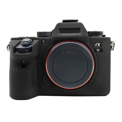 PULUZ Soft Silicone Protective Case for Sony A9 (ILCE-9) / A7 III/ A7R  III(Black) - Protective Case by PULUZ | Online Shopping UK | buy2fix