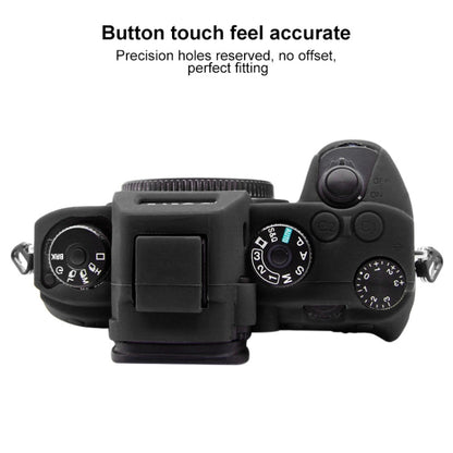 PULUZ Soft Silicone Protective Case for Sony A9 (ILCE-9) / A7 III/ A7R  III(Black) - Protective Case by PULUZ | Online Shopping UK | buy2fix