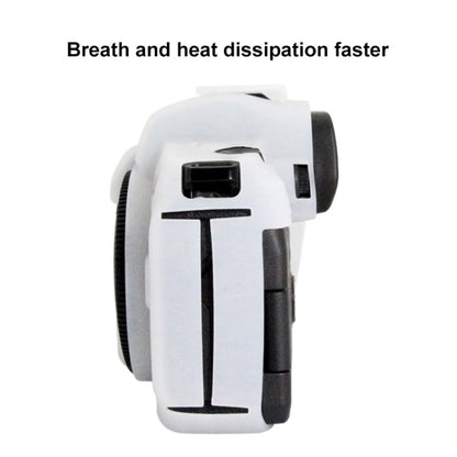PULUZ Soft Silicone Protective Case for Canon EOS R(White) - Protective Case by PULUZ | Online Shopping UK | buy2fix