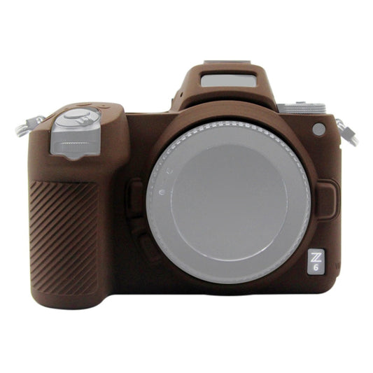 PULUZ Soft Silicone Protective Case for Nikon Z6 / Z7(Coffee) - Protective Case by PULUZ | Online Shopping UK | buy2fix