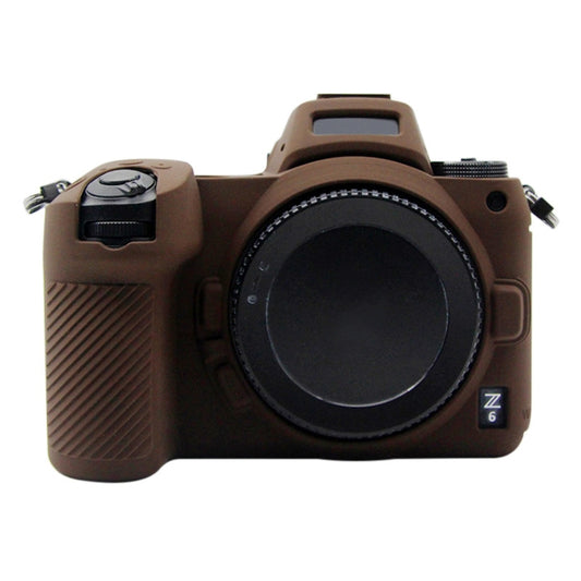 PULUZ Soft Silicone Protective Case for Nikon Z6 / Z7(Coffee) - Protective Case by PULUZ | Online Shopping UK | buy2fix