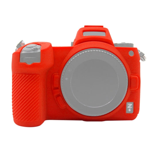 PULUZ Soft Silicone Protective Case for Nikon Z6 / Z7(Red) - Protective Case by PULUZ | Online Shopping UK | buy2fix