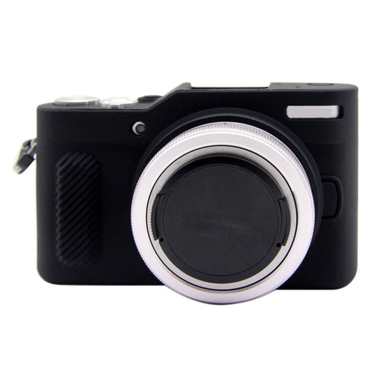 PULUZ Soft Silicone Protective Case for Panasonic Lumix GF10(Black) - Protective Case by PULUZ | Online Shopping UK | buy2fix