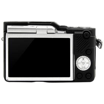 PULUZ Soft Silicone Protective Case for Panasonic Lumix GF10(Black) - Protective Case by PULUZ | Online Shopping UK | buy2fix